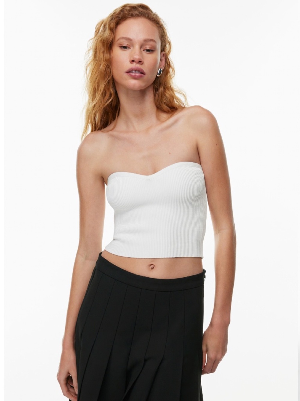 Aritzia Babaton Sculpt Knit Sweetheart Tube Top - Picture 3 of 4